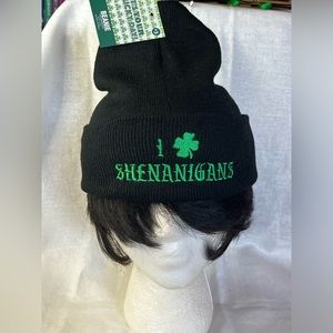 I Clover Shenanigans Beanie Cap